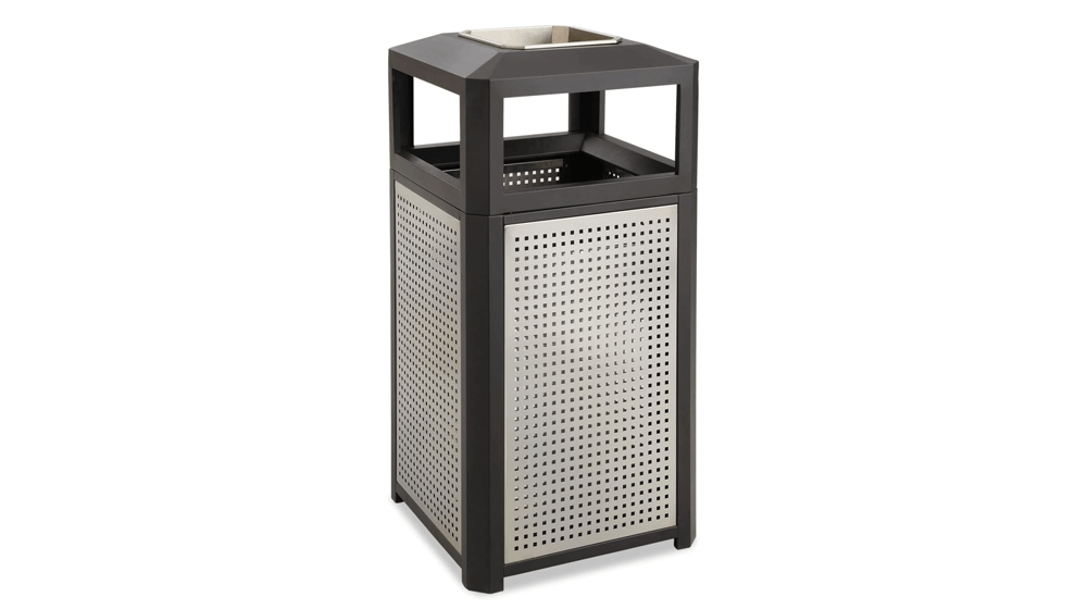 Safco Products Evos Coș de gunoi pentru interior, exterior