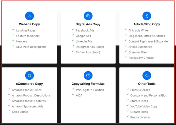 writesonic の特徴