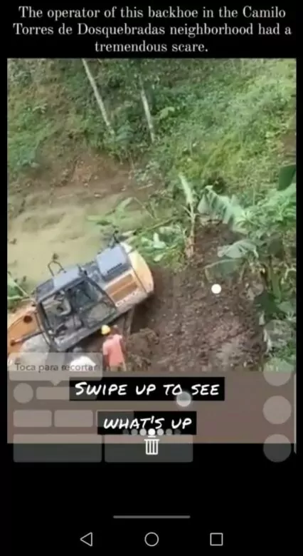 Snapchat에 업로드할 동영상 선택