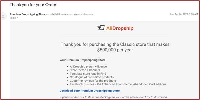 toko dropshipping premium klasik alidropship