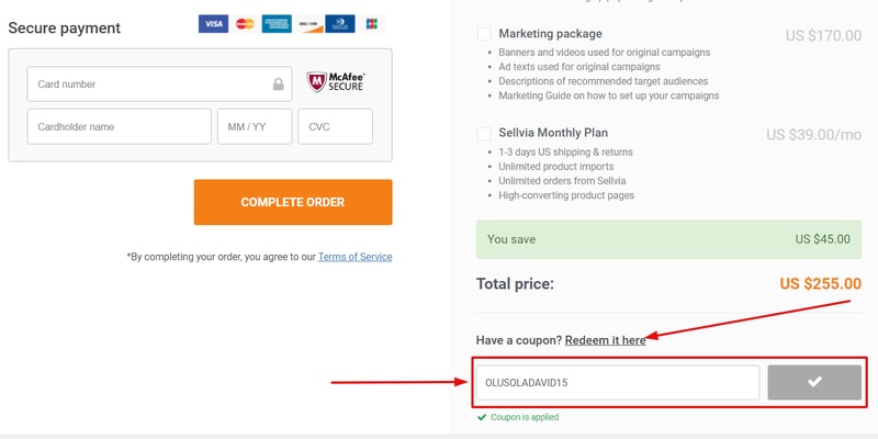 kode kupon toko premium alidropship