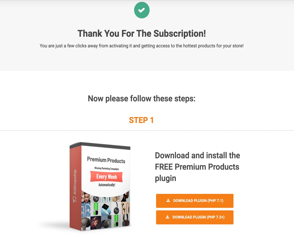 premium ürünü satın almak