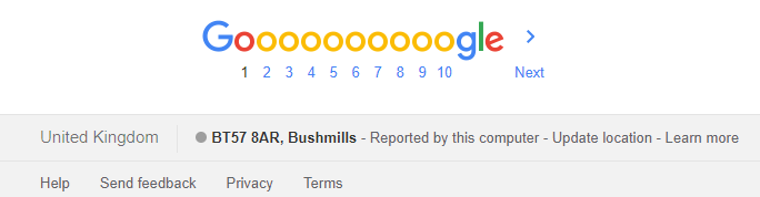 구글 업데이트 위치