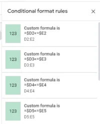 Google Sheets Bedingte Formatierung Grün
