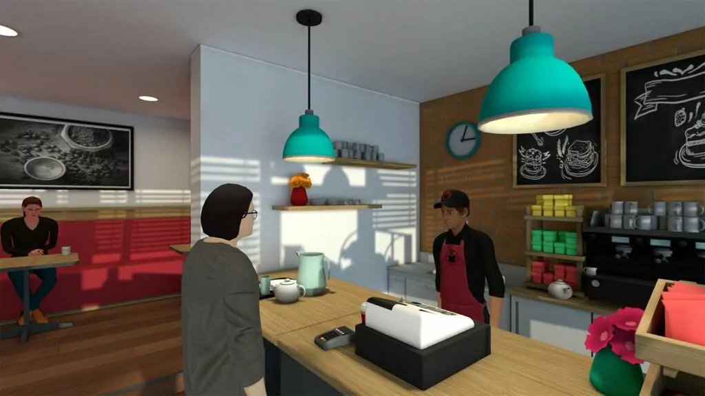 VR-Café-Simulation VR cafe simulation
