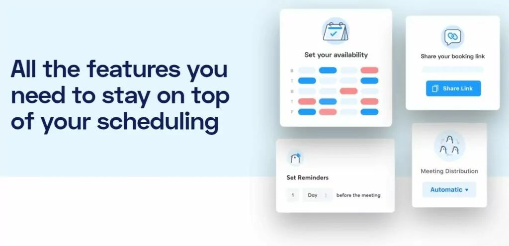 ميزات Appointlet