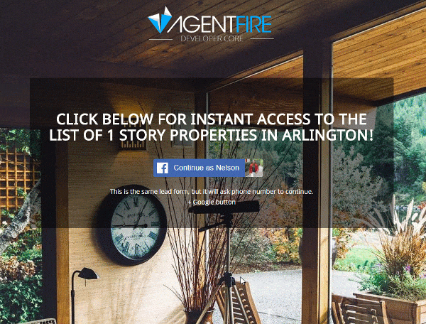 AgentFire 社交和電話登錄 AgentFire social and phone login