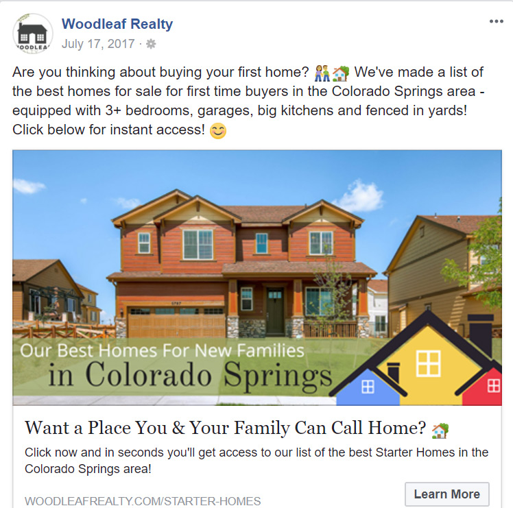 Woodleaf Realty 牧場式住宅 Facebook 房地產廣告 pt 3 Woodleaf Realty ranch style homes Facebook real estate ad pt 3