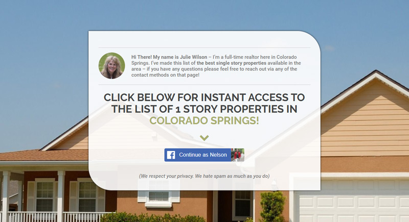 Woodleaf Realty Lead 磁鐵與物業清單 Woodleaf Realty Lead magnet with property listing