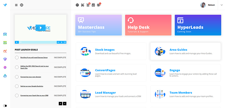 Noul tablou de bord Spark Site