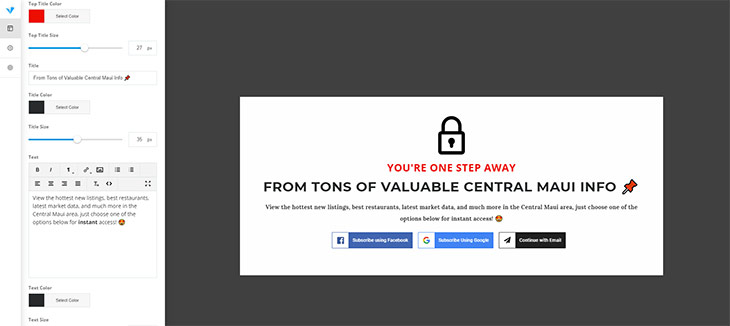 Erstellen Sie mit Enage CTA ganz einfach gesprächsbasierte CTAs.