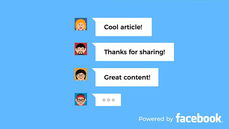 Commentaires Facebook sur les articles de blog