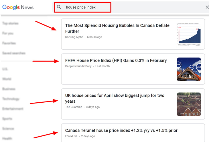 ev fiyat endeksi Google Haberler Arama