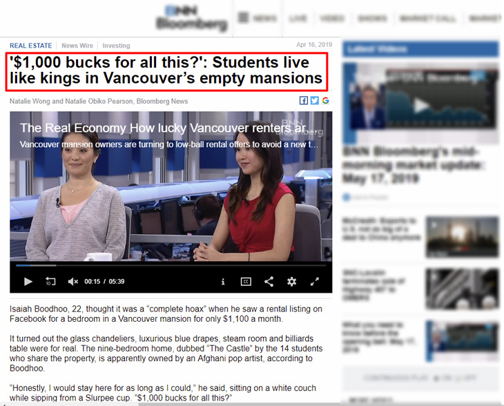 Les étudiants vivent comme des rois