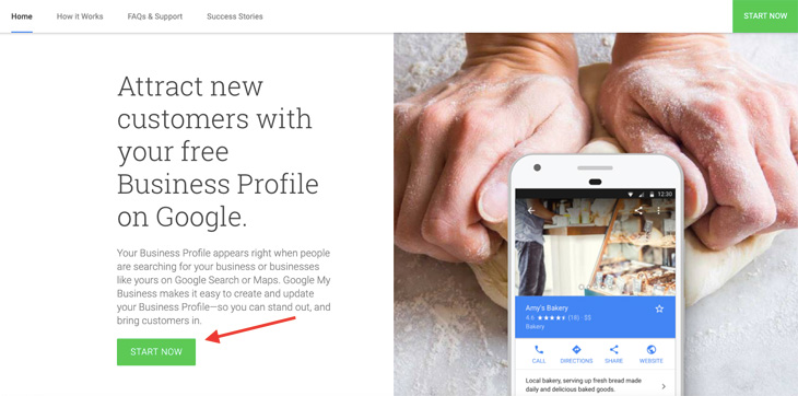 начни гуглить мой бизнес