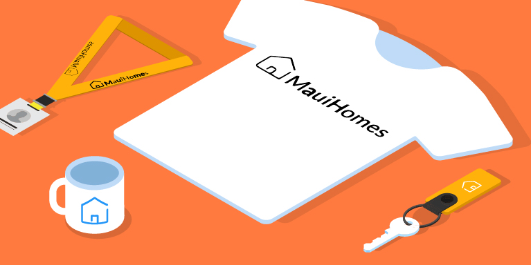 แจกของรางวัลอสังหาริมทรัพย์รวมถึงเสื้อยืด ปากกา และเชือกคล้อง