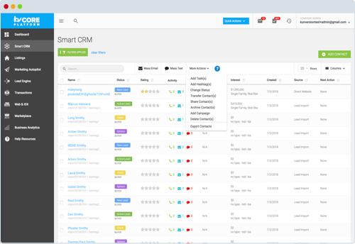 captura de pantalla de kvcore