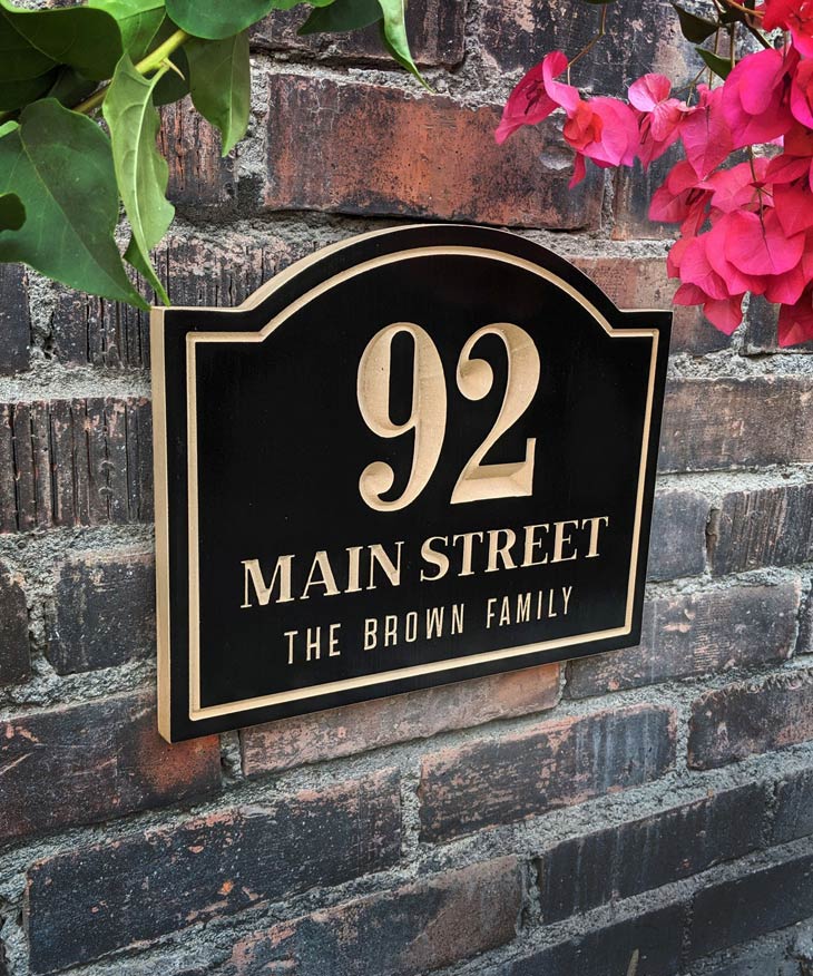 Număr de adresă personalizat