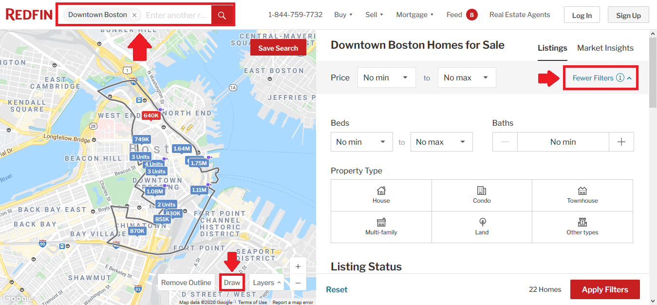 redfin çalışma alanı