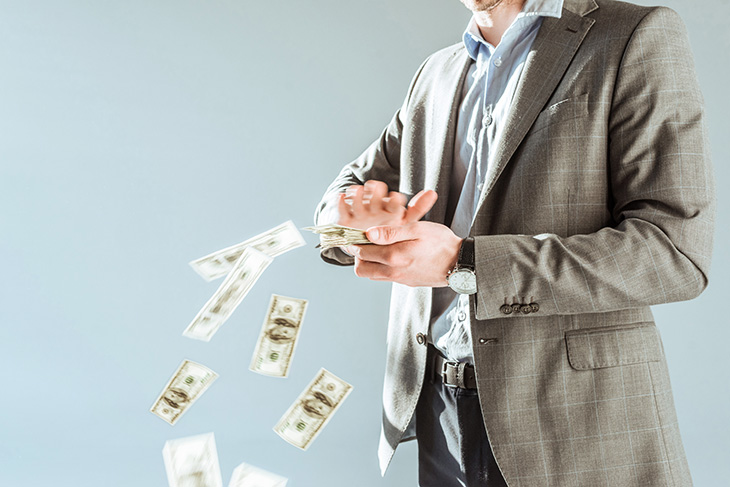 não se preparar para despesas comerciais