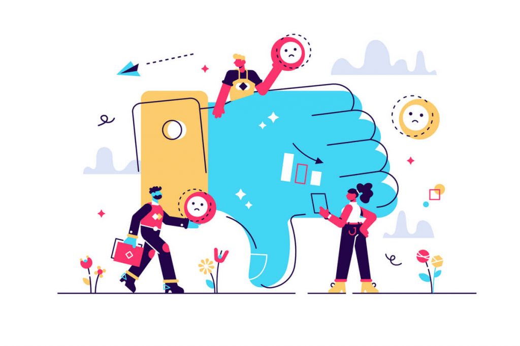 大拇指向下图形图像