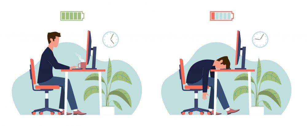 Agentul imobiliar se întoarce la muncă după o pauză