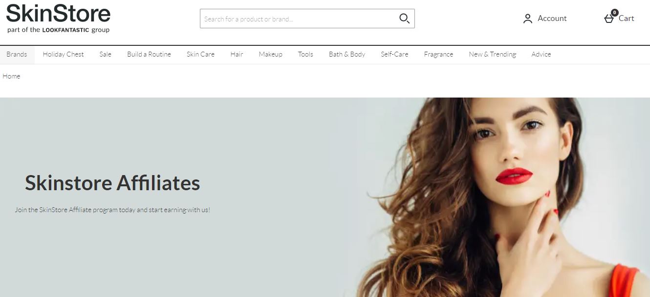 增加收入的 10 个最佳护肤联盟计划 SkinStore 10 Best Skincare Affiliate Programs to Boost Your Income SkinStore