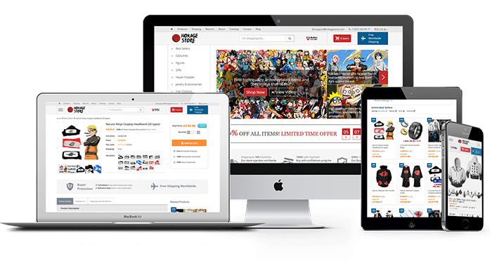 متجر alidropship المخصص