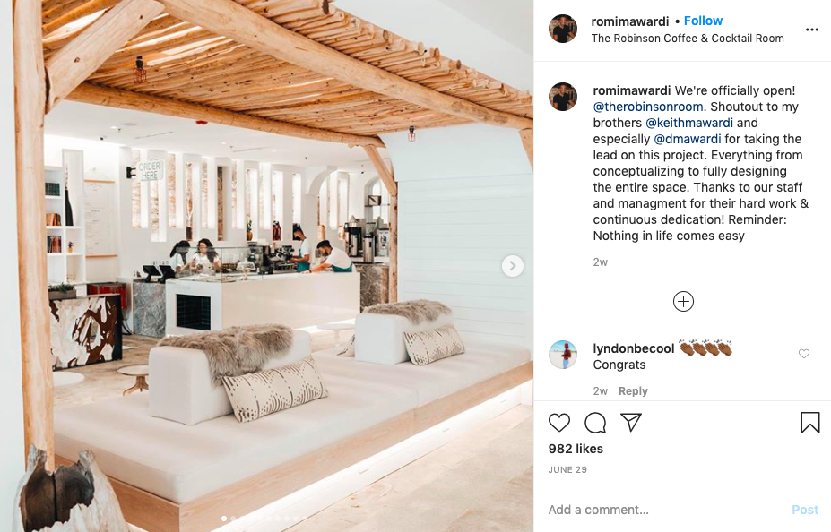 Restoranınızı Instagramlanabilir Hale Getirmenin 7 Yolu - Robinson Two