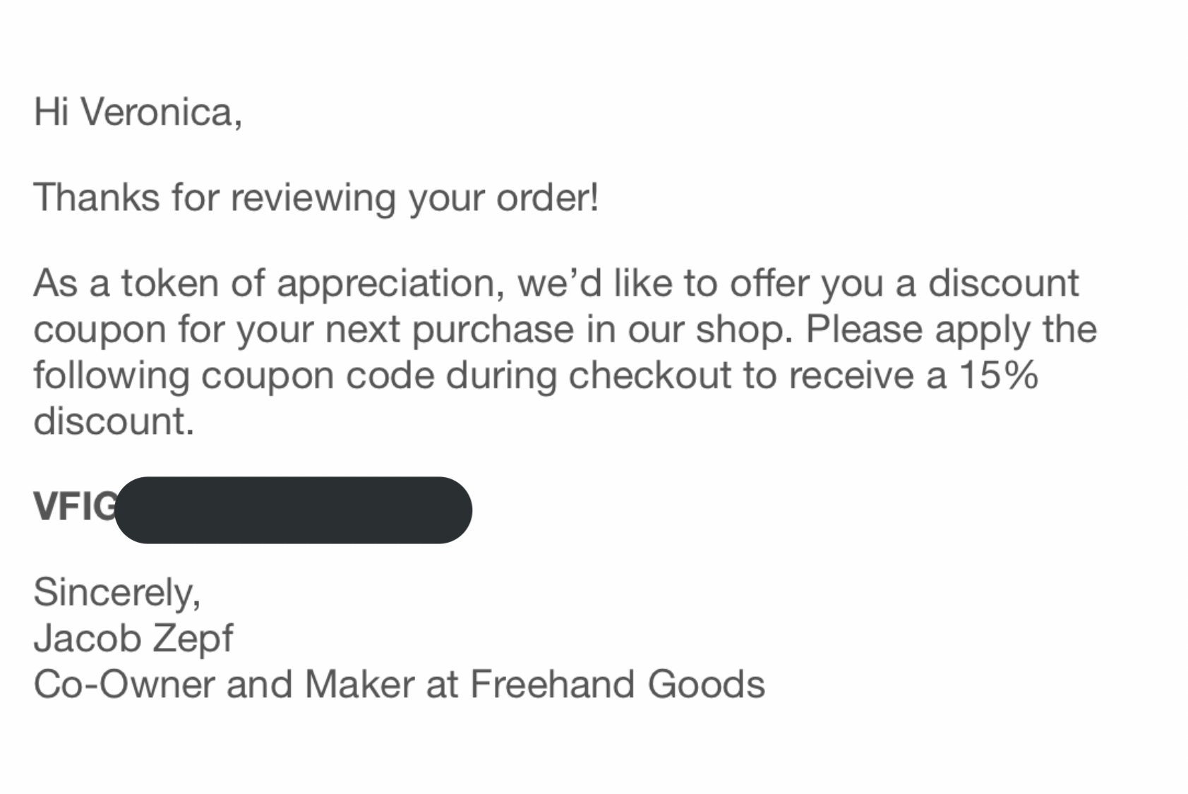 İşletmeniz İçin Olumlu İncelemeler Oluşturmak İçin 6 Taktik - Freehand Goods