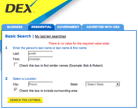 何がいけなかったのか分かりにくいエラーメッセージ。