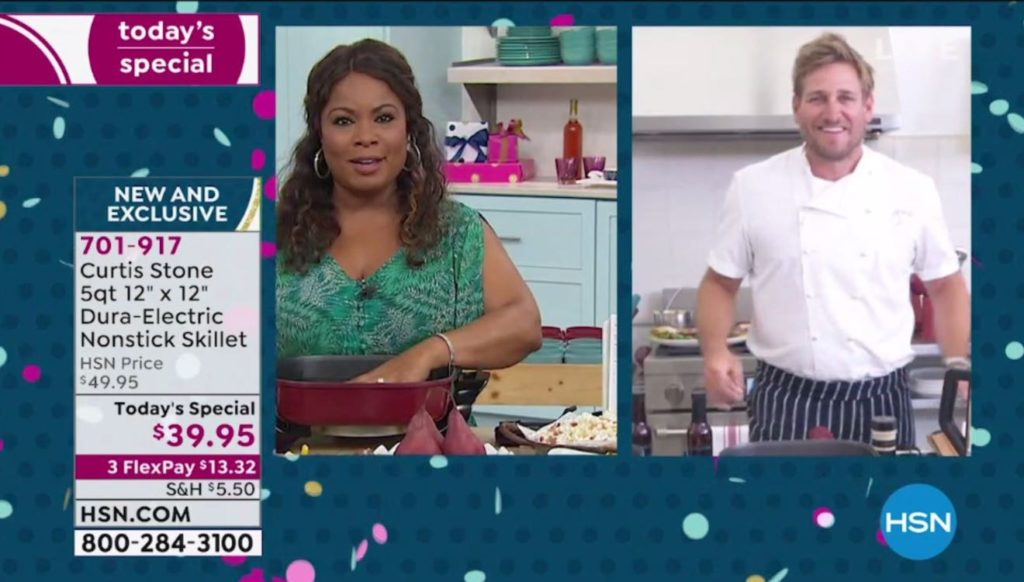 Exemplu de cumpărături în direct televizate