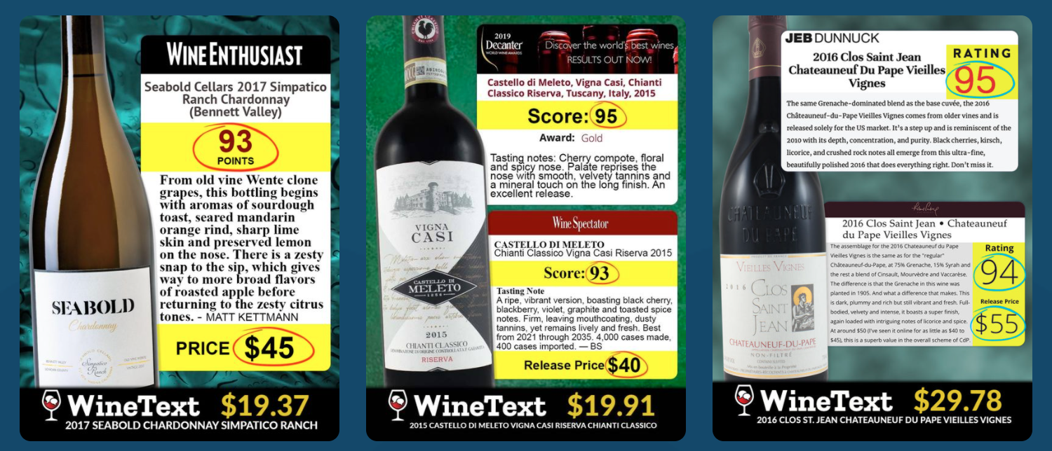 إنفوجرافيك صفقة WineText
