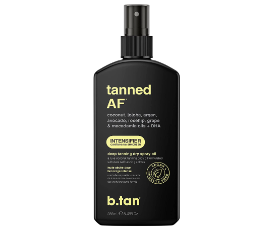 B.tan Intensifier Óleo de Spray Seco de Bronzeamento Profundo