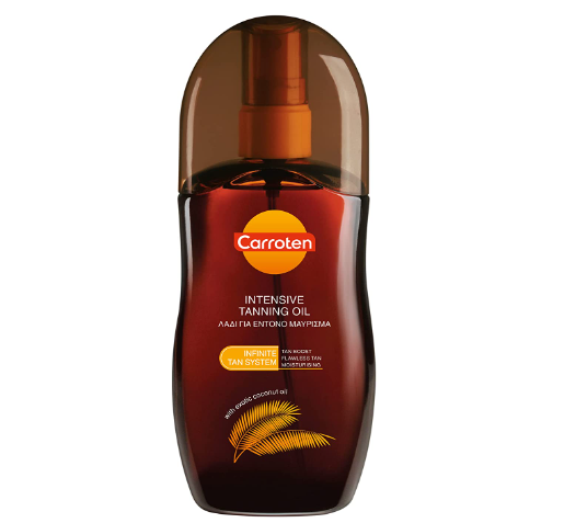 Óleo bronzeador de cenoura