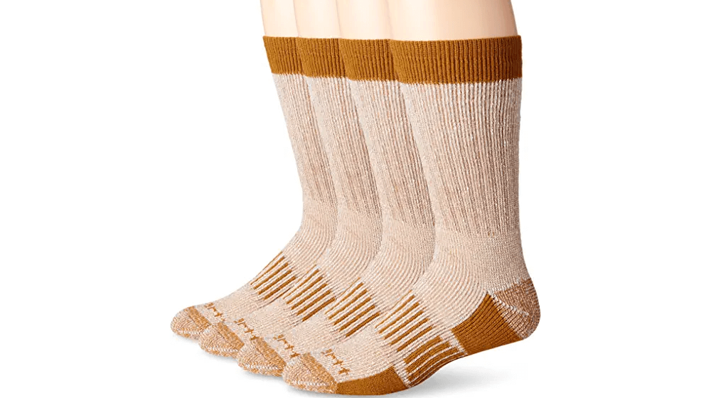 عبوة من 4 جورب من كارهارت للوزن الثقيل للرجال