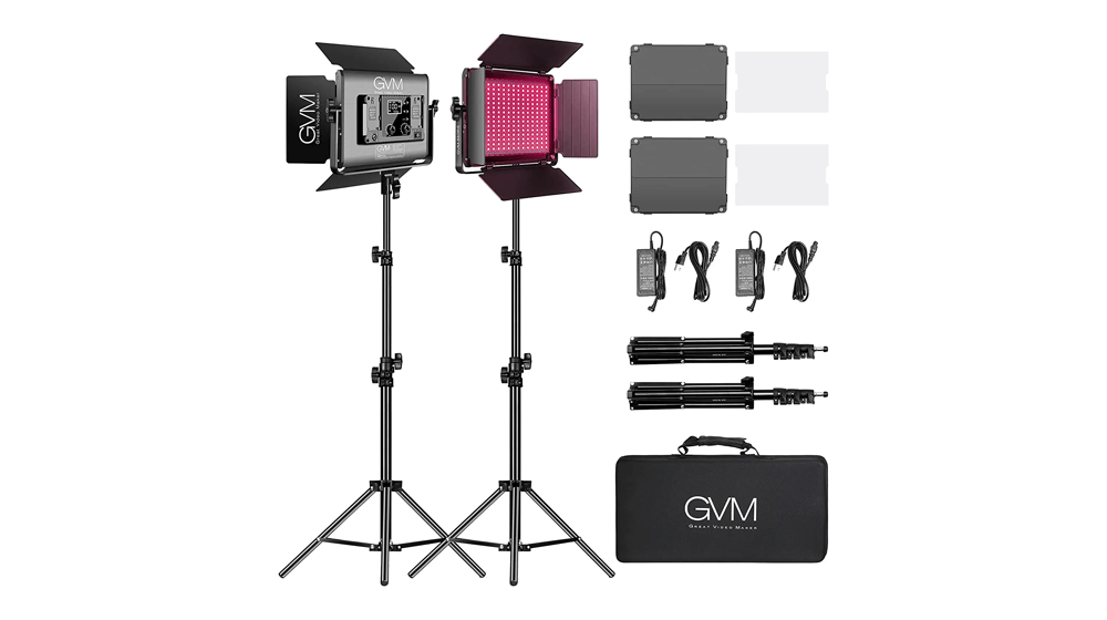 GVM RGB LED 60W 写真スタジオ照明キット