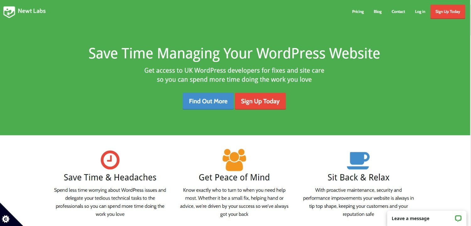 Newt Labs WordPress 管理サービス
