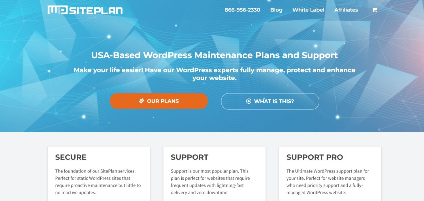 WP SitePlan WordPress 管理サービス