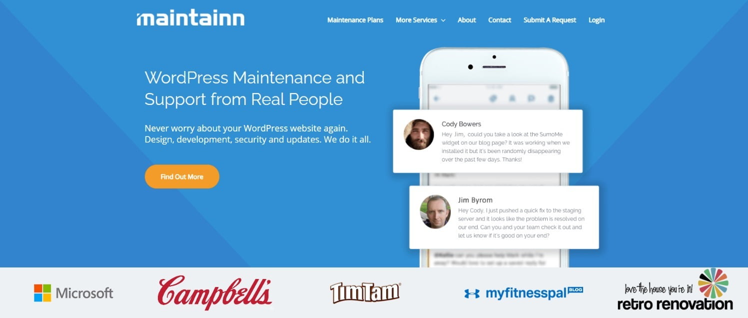 WordPress 管理サービスの保守