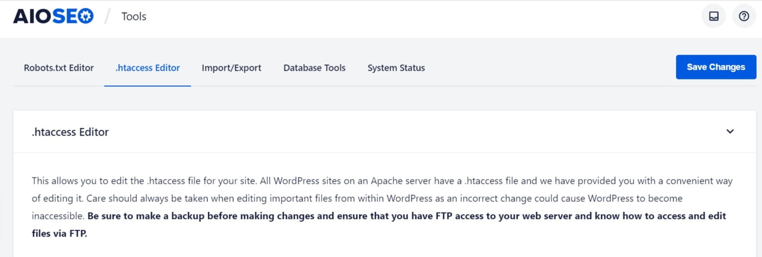 .htaccess セットアップ