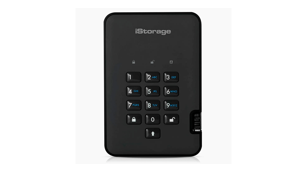 iStorage diskAshur2 HDD 3TB 黑色