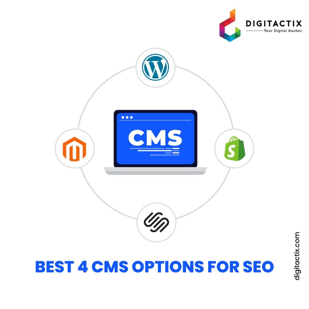 4 escolhas sobre o melhor CMS para SEO
