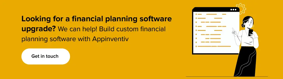 Build custom financial planning software
