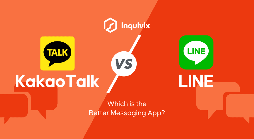 KakaoTalk vs LINE | Inquisix