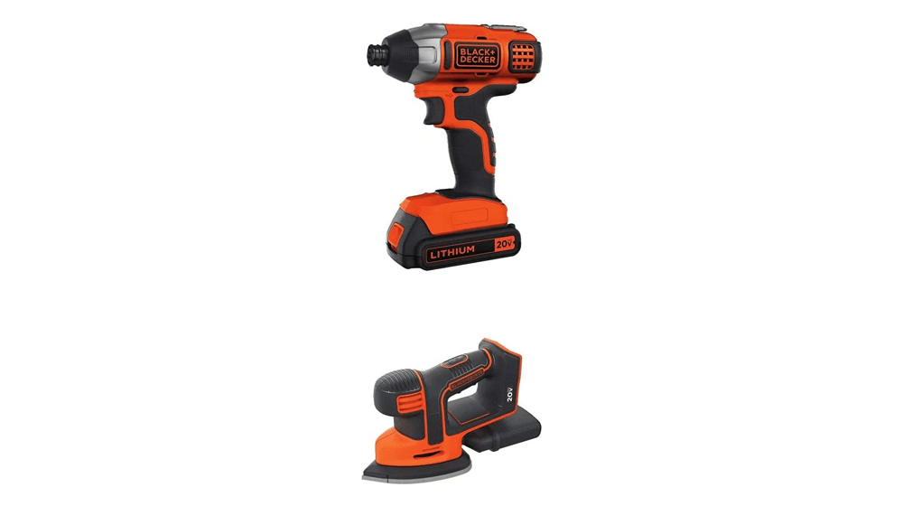 BLACK+DECKER BDCMS20B 20V Беспроводная шлифовальная машина для мыши