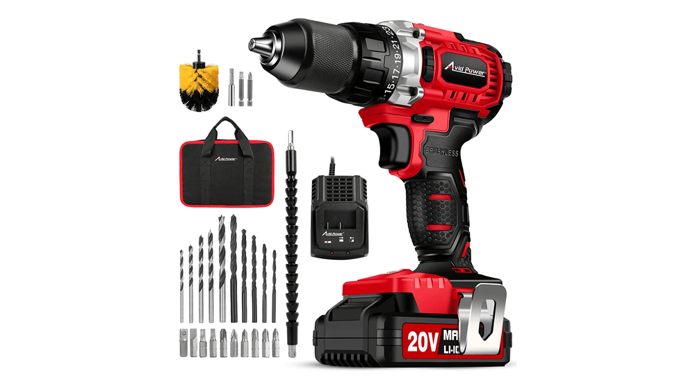 Набор бесщеточных сверл AVID POWER