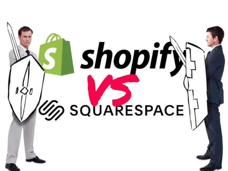 Shopify مقابل Squarespace