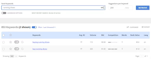 perbaiki strategi kata kunci