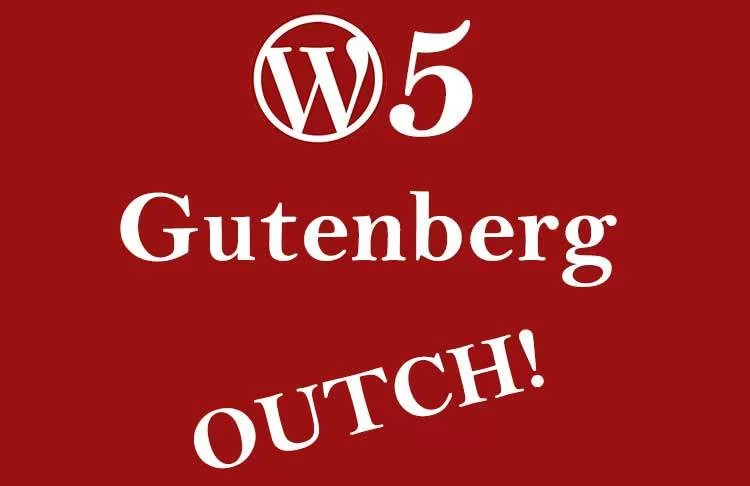 wordpress 5 y gutenberg